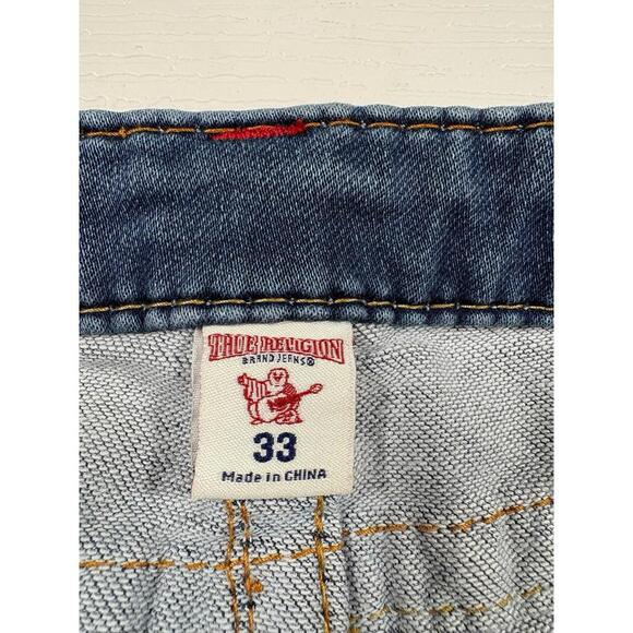 True Religion Jeans Womens Size 33 Blue Mid Rise Super Skinny (A29) - Picture 4 of 7